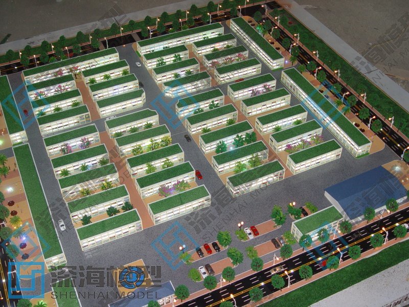 姚桥批发市场模型制作