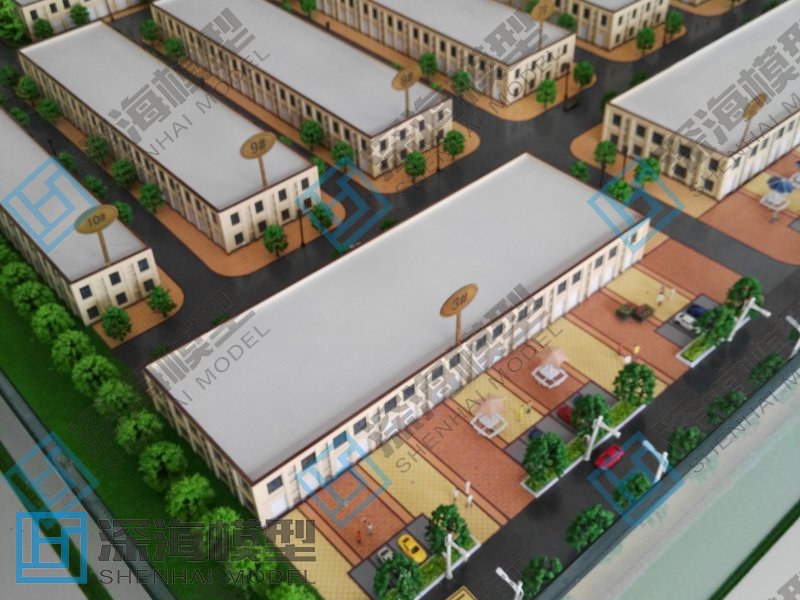 詹店批发市场模型制作